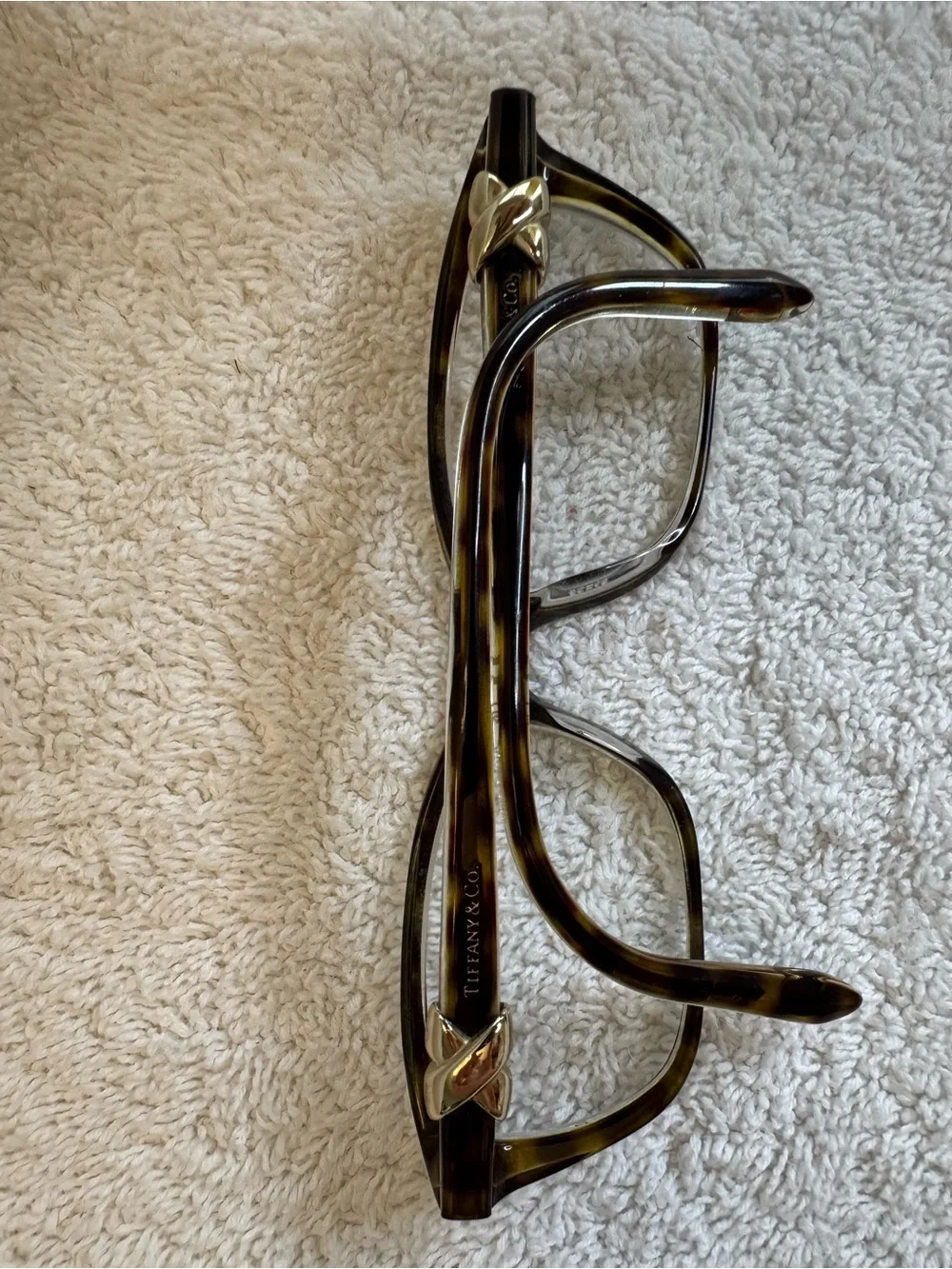 Tiffany & Co TF2074 Tortoise Glasses Frame Only Paloma Picasso 52mm